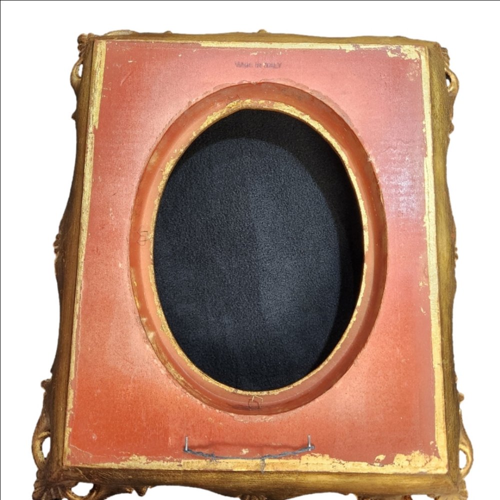 Ornate Gold Art Picture Frame Style Of Rococo Made In Italy - Picture 2 of 2